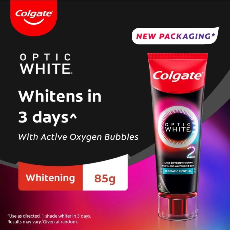 Colgate Optic White O2 85g Aromatic Menthol