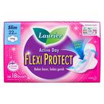 Laurier Active Day Flexi Protect Slim Wing 18s 22cm