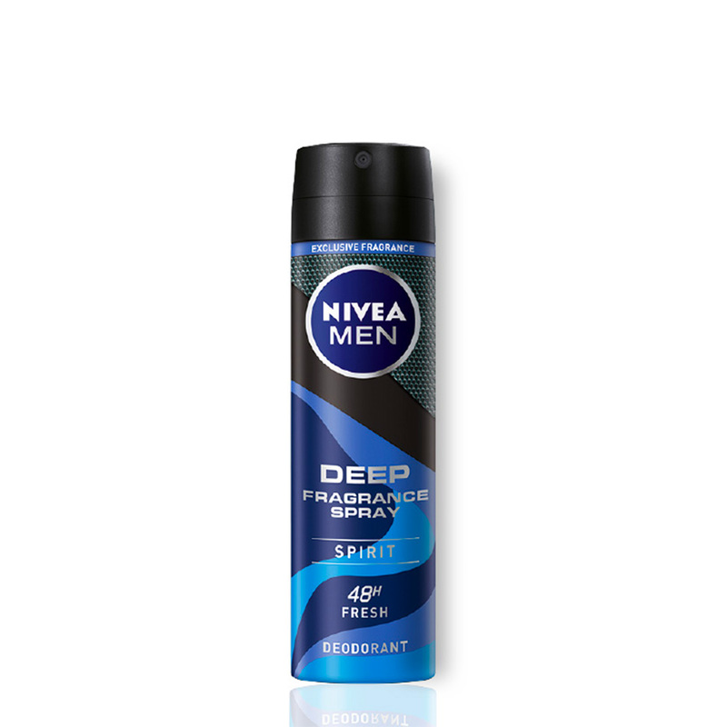 Nivea Men Deep Fragrance Spirit Spray 150ml | Guardian Singapore