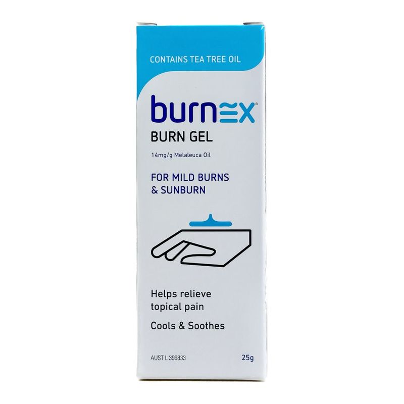Burnex Burn Gel 25g Dressing & Bandages First Aid Health