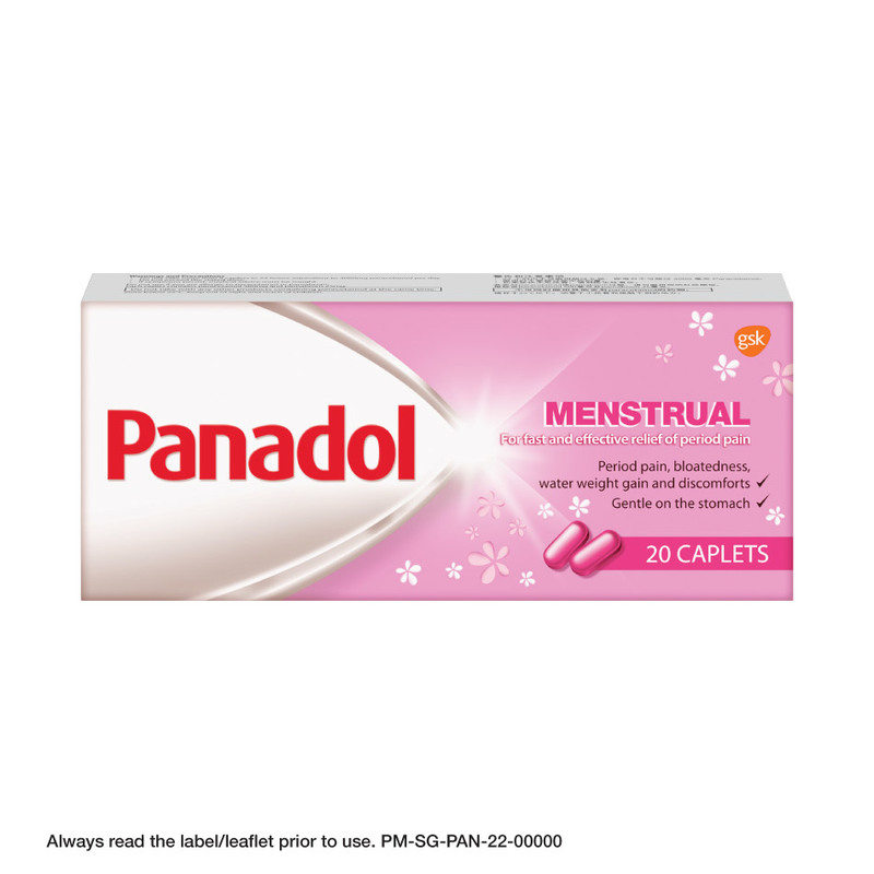 Panadol Menstrual, 20 caplets