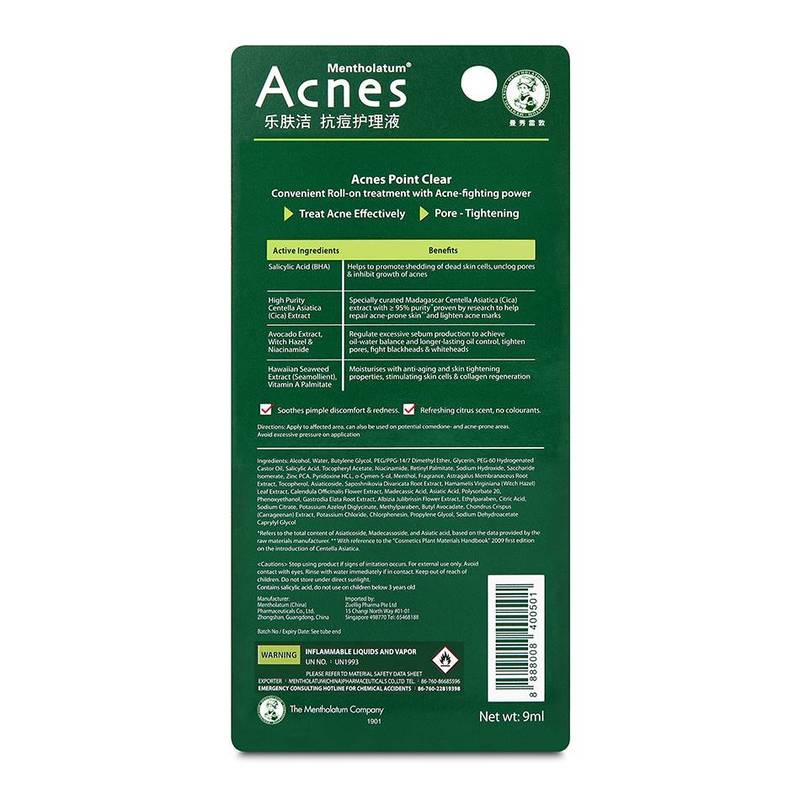 Acnes Medicated Point Clear Gel, 9ml