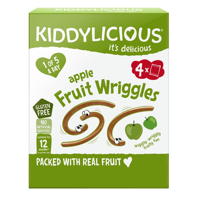 Kiddylicious Apple Fruit Wriggles 48g