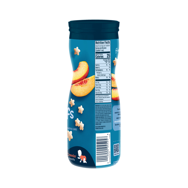 Gerber Graduates Puffs Peach, 42g Gerber Guardian