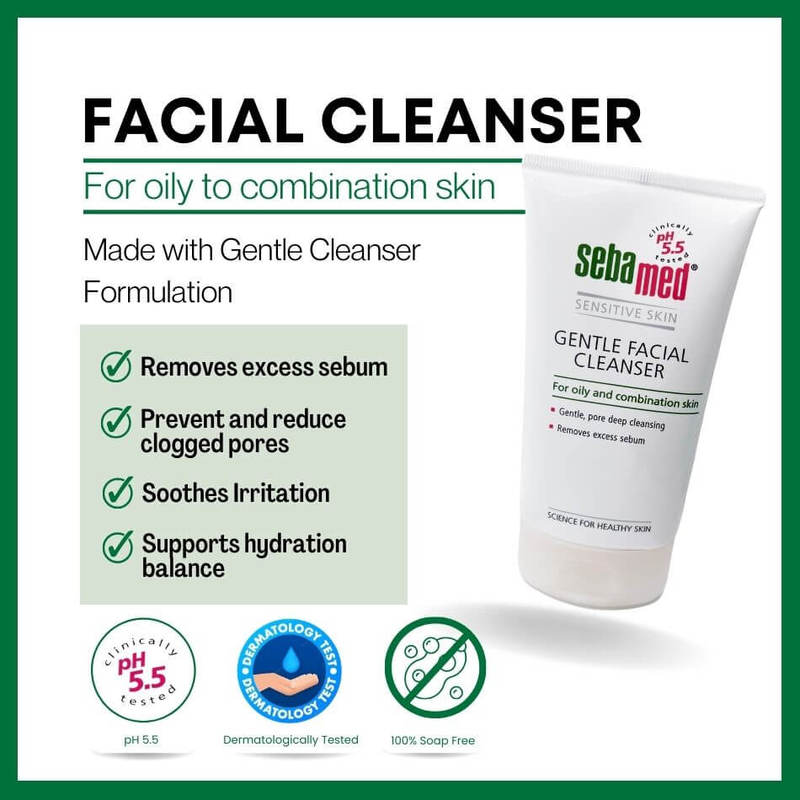 Sebamed Face Cleanser Oily 150ml