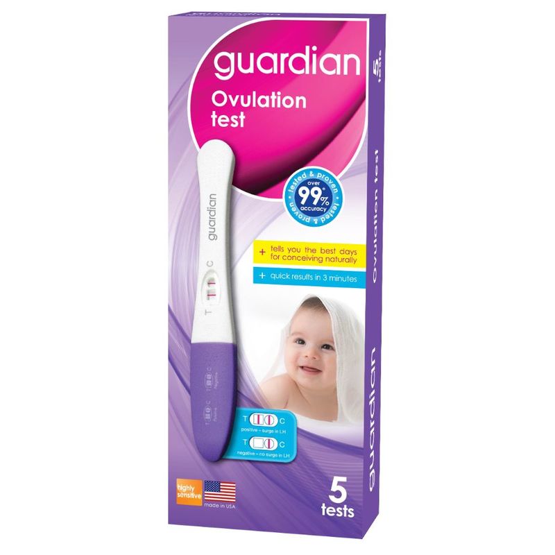 Guardian Ovulation Test Kit 5 Pieces Guardian Singapore