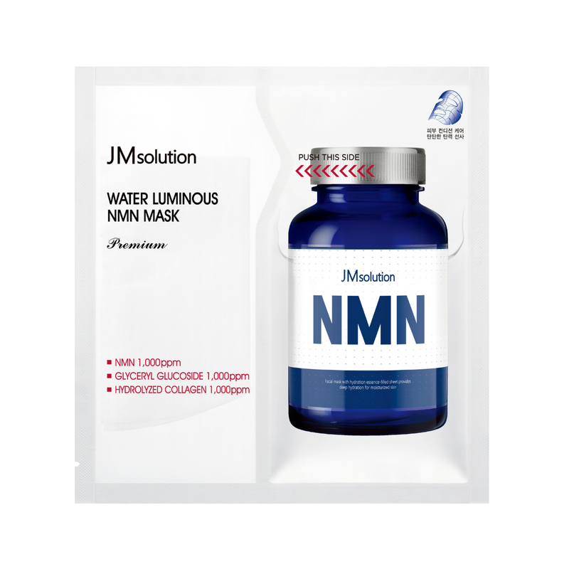 JM Solution Water Luminous NMN Mask Premium 33ml x 5pcs