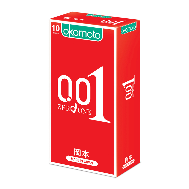 Okamoto 0.01 Hydro Polyurethane Condoms 10pcs