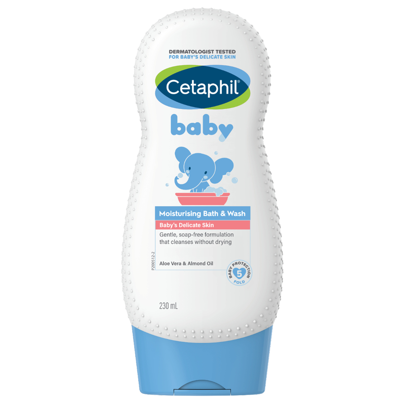 Cetaphil Baby Moisturizing Bath & Wash 230ml