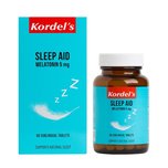 Kordel’s Sleep Aid Melatonin 5 mg 60 Sublingual Tablets