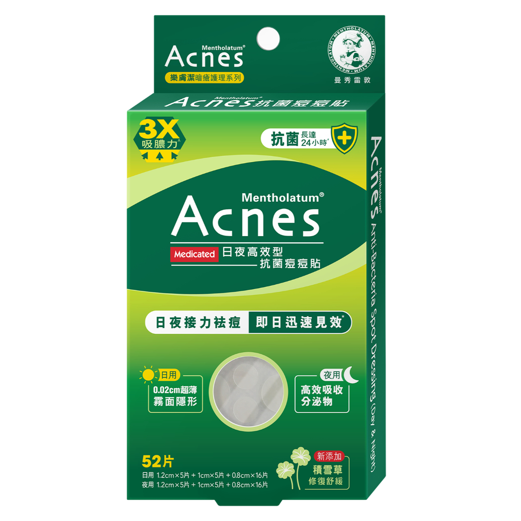 Mentholatum Acnes Medicated Anti-Bacteria Spot Dressing (Day & Night ...