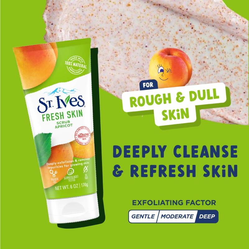 St Ives Fresh Skin Apricot Invigorating  Scrub