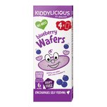 Kiddylicious Blueberry Wafers 4g x 4 Packs