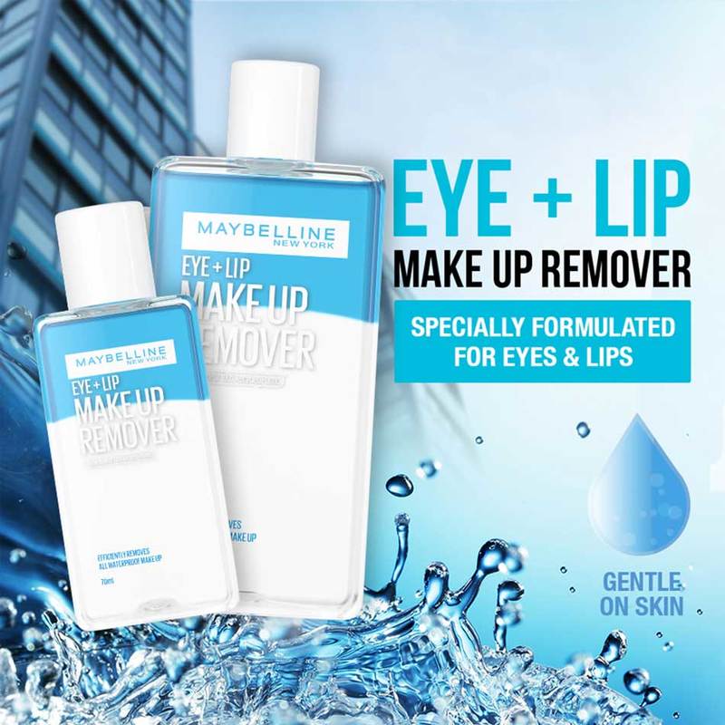 Maybelline Lip & Eye Makeup Remover 70ml