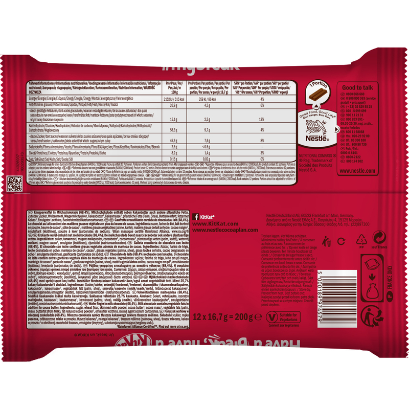 Nestle Kit Kat Mini Bag 200g