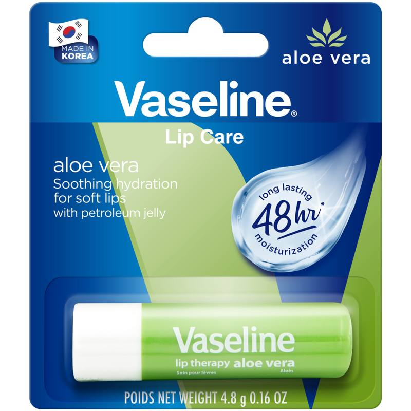 Vaseline凡士林蘆薈舒緩護唇膏 4.8克