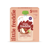 Little Freddie Organic Fragrant Strawberries, Bananas&Apples (Multipack) 100g x 5