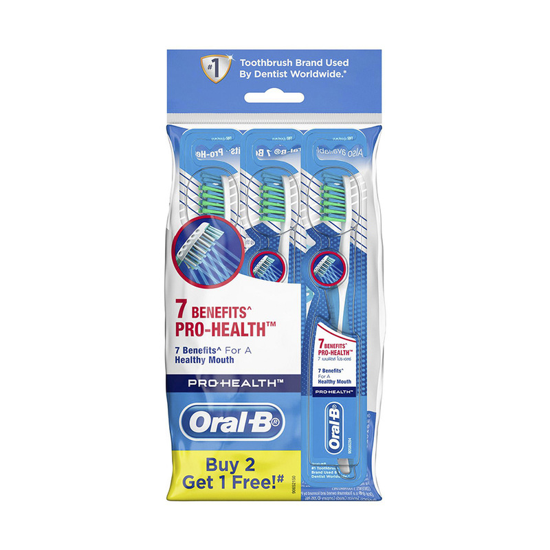 Oral-B CrossAction Pro-Health Benefits Soft Buy Get 1 Free Oral-B | Guardian Singapore