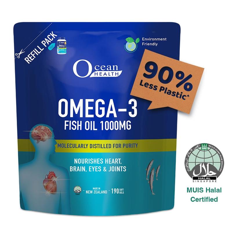 Ocean Health Omega 3 1000mg 190 softgels