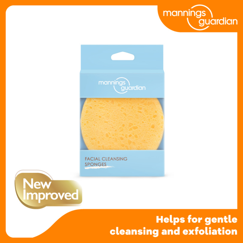 Mannings Guardian Facial Cleansing Sponges 2pcs