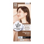 Liese Creamy Bubble Color Chestnut Brown 108ml - DIY Foam Hair Color with Salon Inspired Colors