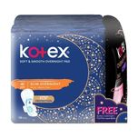 Kotex Soft & Smooth Overnight 41cm 14Sx2 + FOC Overnight Panties Sleepwell S/M 2s