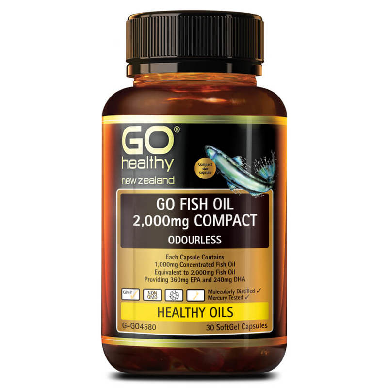 GO Healthy Fish Oil 2,000mg 30s