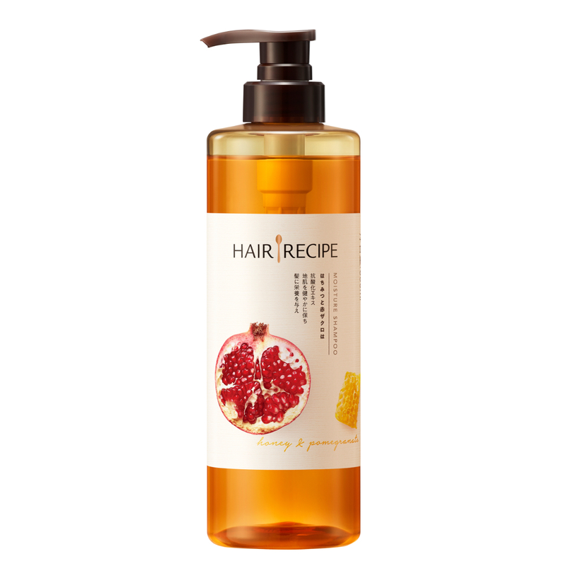 Hair Recipe Honey & Pomegranate Moisture Shampoo 530ml