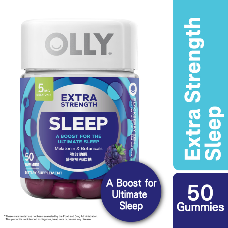 Olly Extra Strength Sleep Gummy Supplemet 50pcs