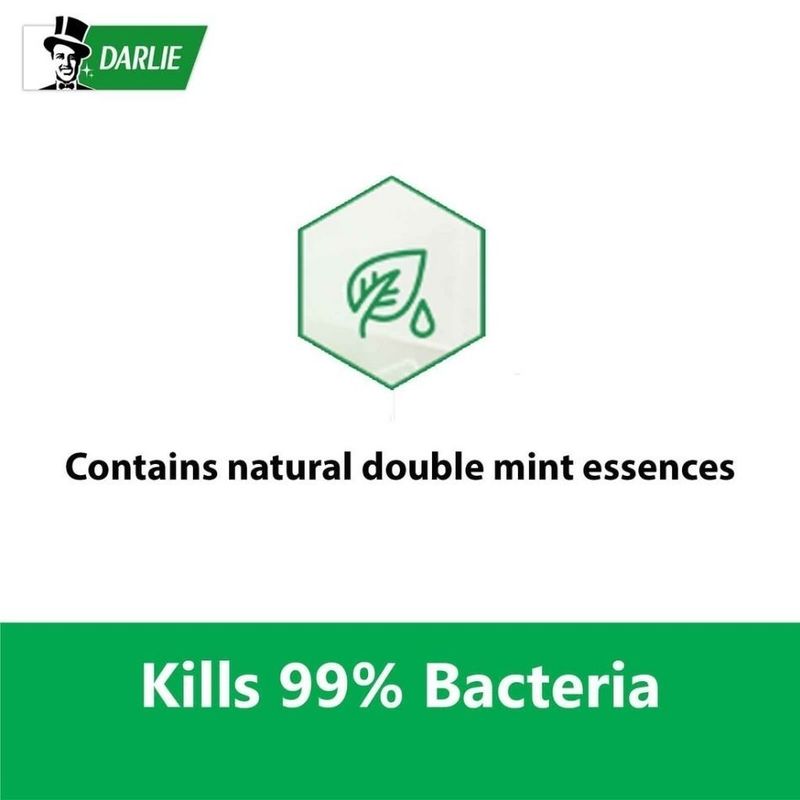 Darlie Anti Bacteria Mouthwash Double Mint 500ml (Alcohol)