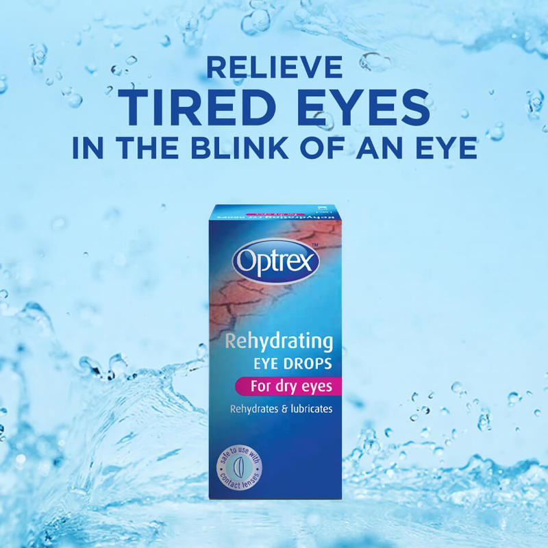 Optrex Rehydrating Eye Drops, 10ml