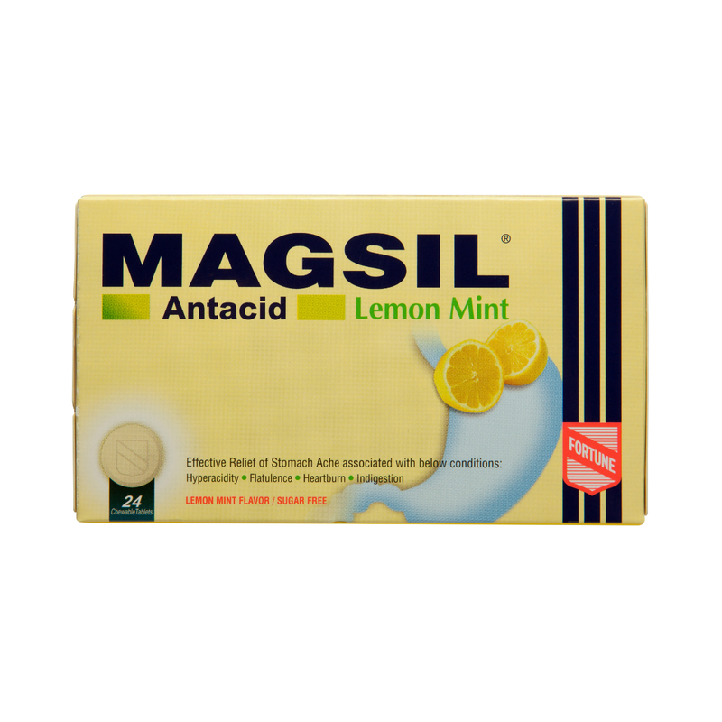Fortune Magsil Lemon Tablets 24pcs
