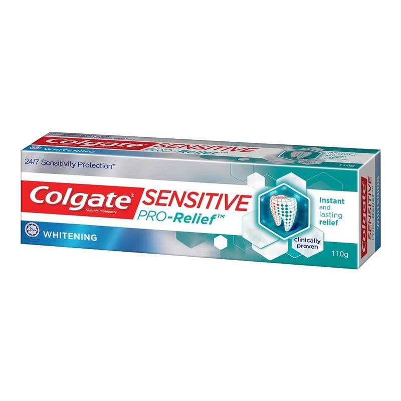 Colgate Sensitive Pro-Relief With Whitening Toothpaste, 110g