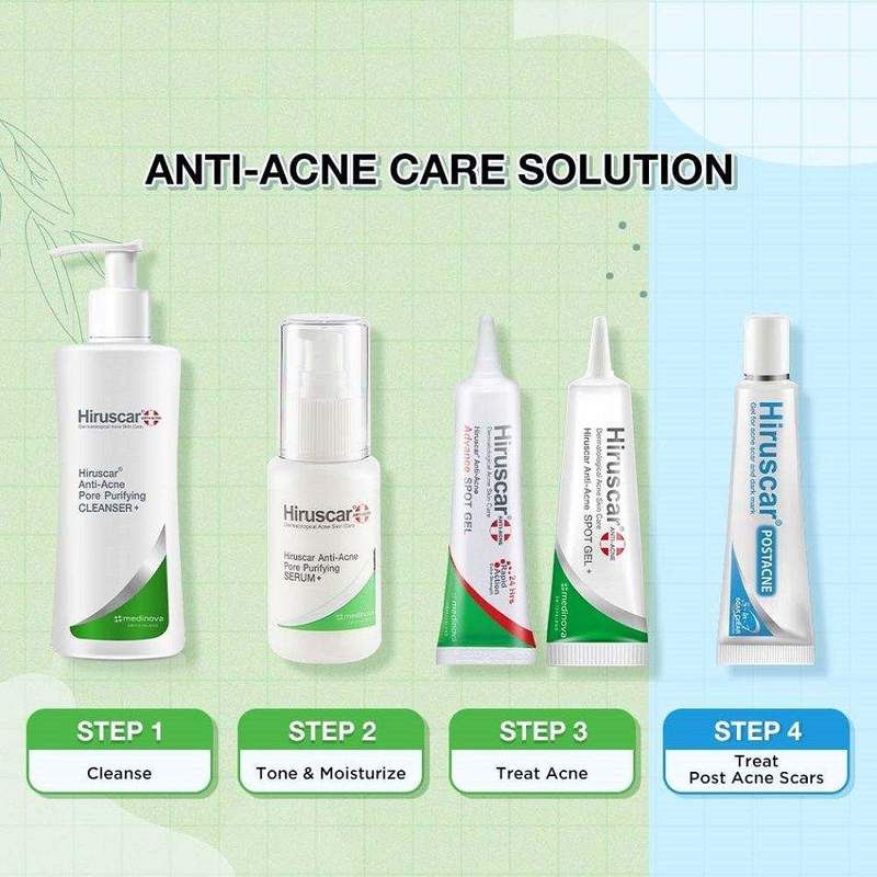 Hiruscar Anti-Acne Pore Purifying Cleanser+ 100ml