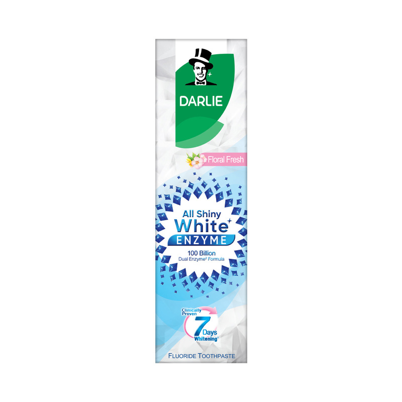 DARLIE All Shiny White Supreme Enzyme Toothpaste(Floral Fresh)120g (Random Old/New Package Delivery)