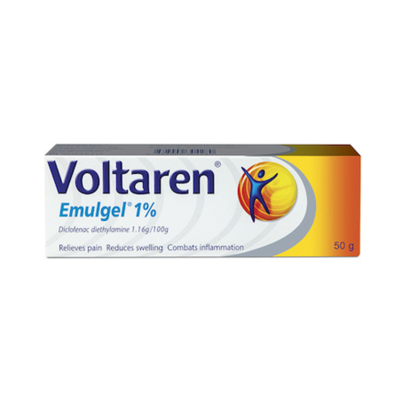 Voltaren Muscle Back and Joint Pain Relief EmulGel, 50g