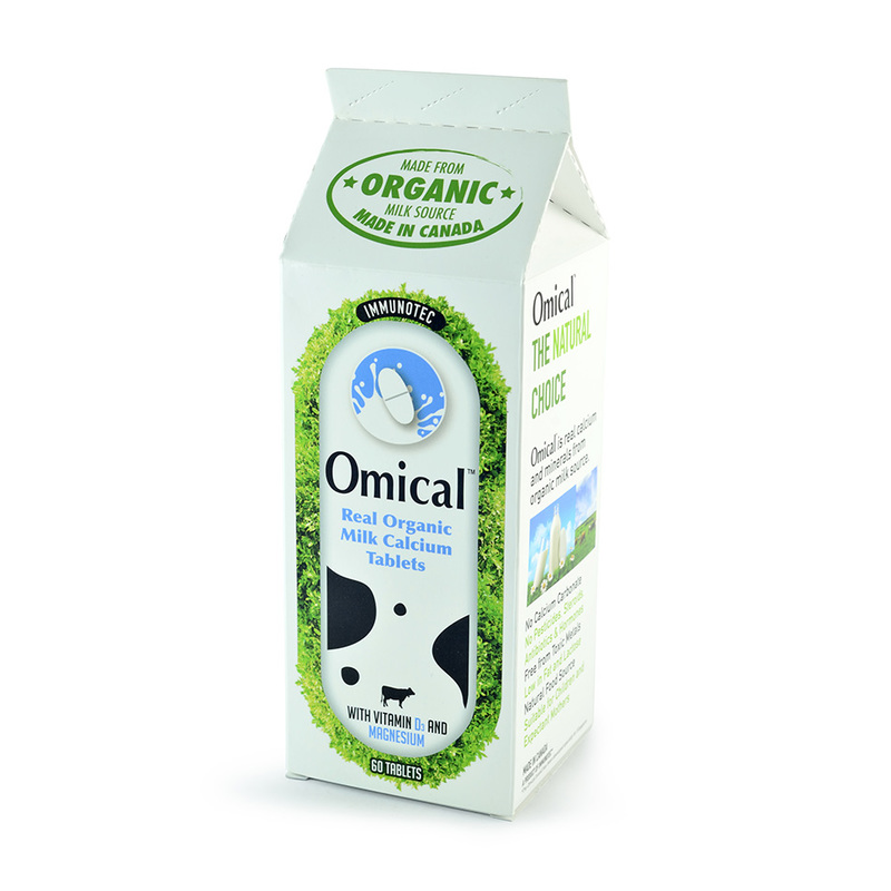 Omical Organic Milk Calcium, 60 tablets