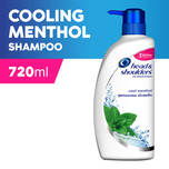 Head & Shoulders Cool Menthol Anti-Dandruff Shampoo, 720ml