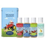 Childs Farm Little Essentials Tin - Hair & Body Wash + Bubble Bath + 3 in 1 Swim + Baby Moisturiser