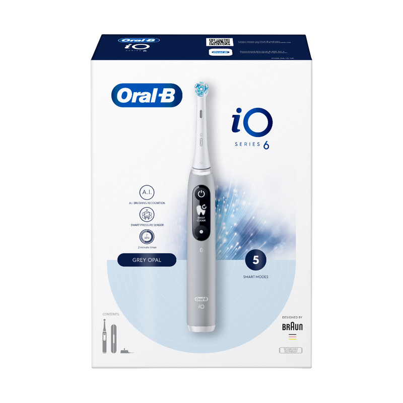 Oral-B Braun iO 6 - Grey Opal 1pc