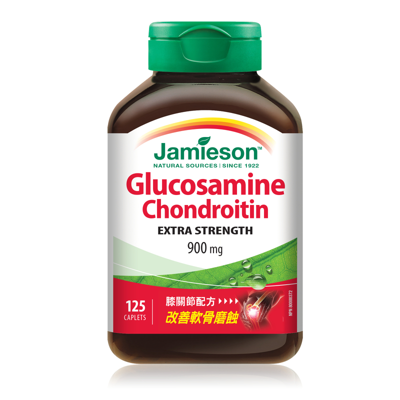 Jamieson增美神葡萄糖胺(500毫克+軟骨素400毫克) 125粒