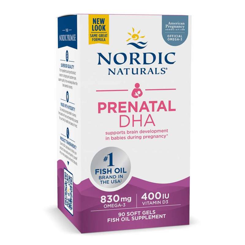 Nordic Naturals Prenatal DHA, 90pcs