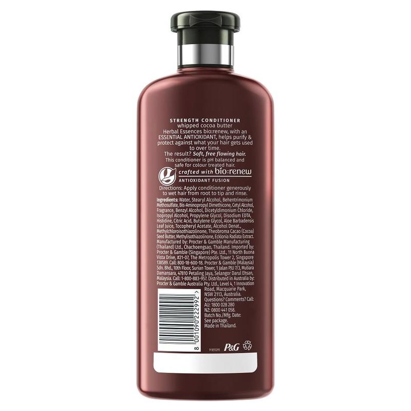 Herbal Essences STRENGTH Whipped Cocoa Butter Conditioner, 400ml