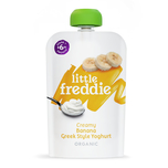Little Freddie Organic Creamy Banana Greek Style Yoghurt 100g