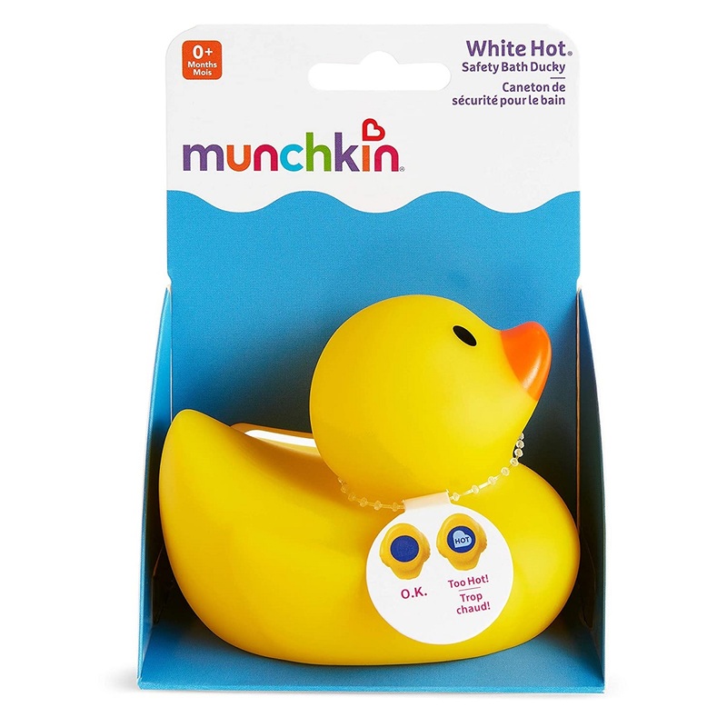 Munchkin rubber duck store bathtub