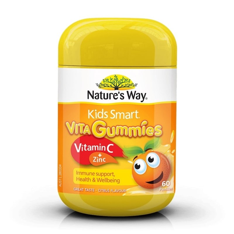 Nature's Way Vita Gummies Vitamin C + Zinc, 60pcs