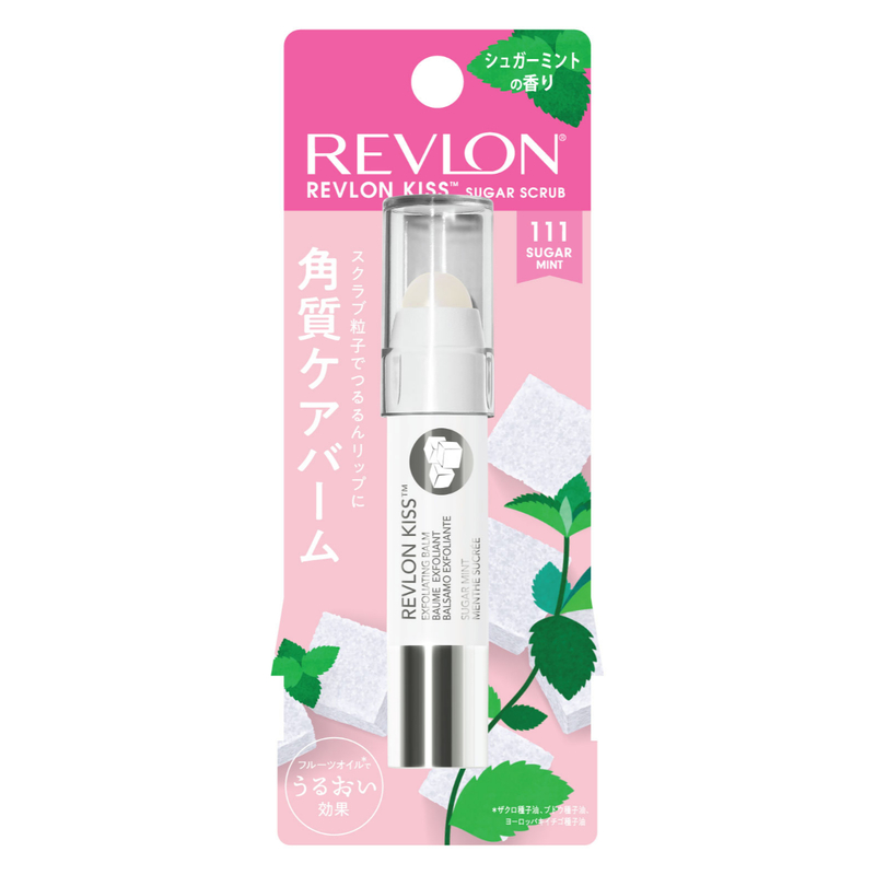 Revlon露華濃砂糖微粒磨砂潤唇膏(111 薄荷糖香味) 1支