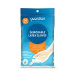 Guardian Disposable Latex Gloves L Size 20pcs