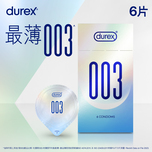 Durex 003 Condoms 6pcs