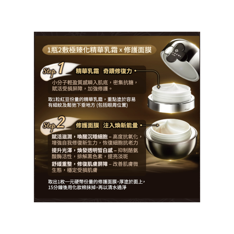 Cocochi Cosme Ag Renovating Cream Mask (Cream 20g + Mask 90g)
